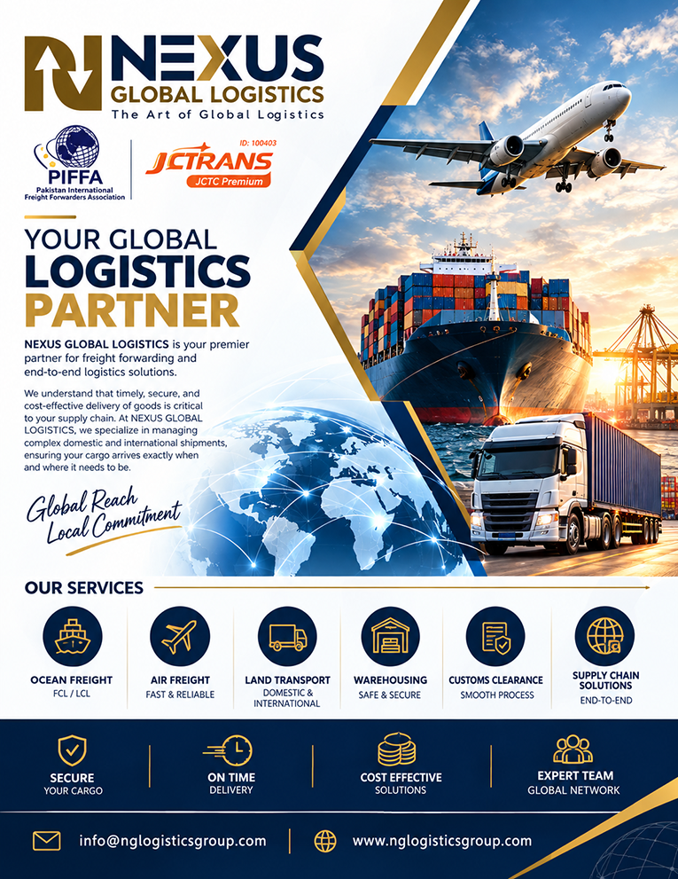 Nexus Global Logistics company profile visual